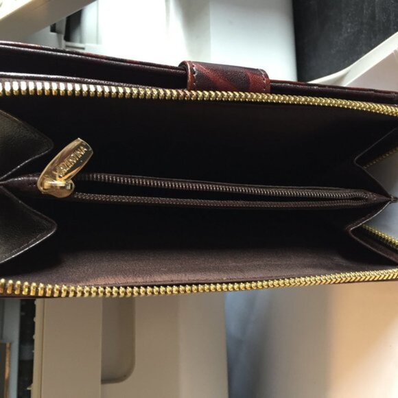 VALENTINA LEATHER WALLETS SIZE 7&quot X 4&quot - Picture 6 of 13